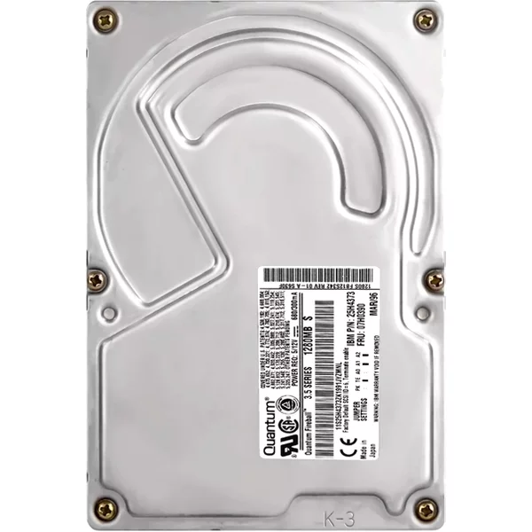 IBM 07H0390 | 1GB 5400RPM Fast Scsi 128KB Cache 3.5-Inch Hard Drive-image
