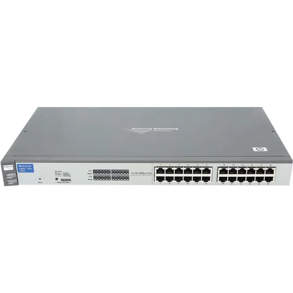 Hp J4897-69001 | Procurve 2700 Series 2724 24 X 10/100/1000Base-T RJ-45 Ports Layer 2 Unmanaged Gigabit Ethernet Network Switch-image