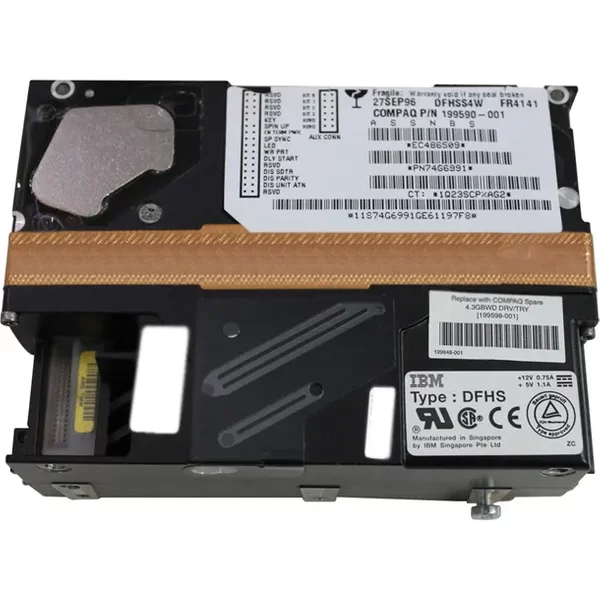 IBM 74G6991 | Ultrastar XP 4.3GB 7200RPM Fast Wide Scsi 68-Pin 512KB Cache 3.5-Inch Hard Drive-image