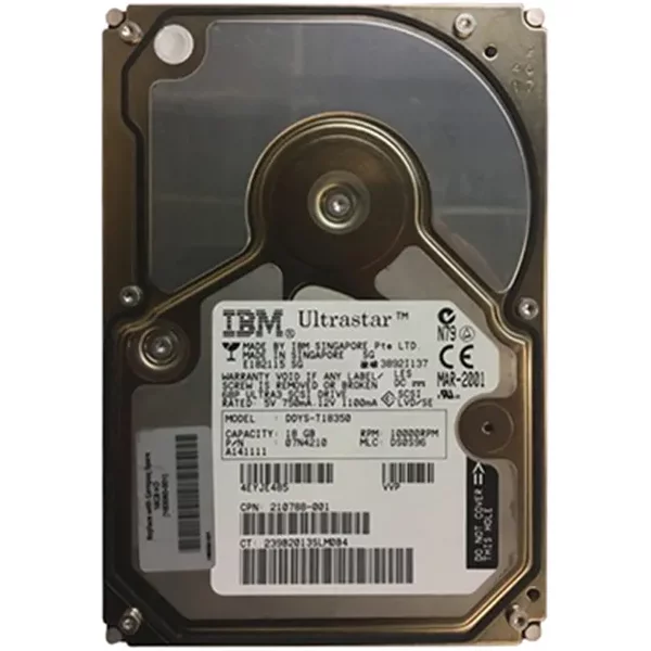 HP 210788-001 | 18.2GB 10000RPM Ultra160 Scsi 68-Pin 3.5-Inch Hard Drive-image