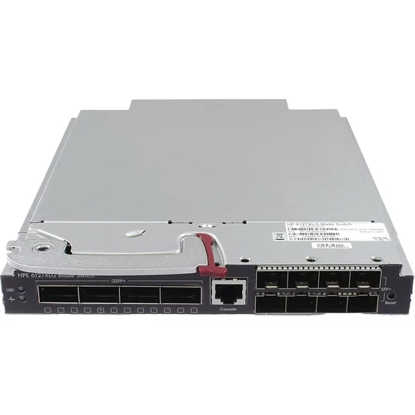 Hp 787635-B22 | 6127XLG 4 X Ports 40Gbe Qsfp+ + 8 X Ports 10Gbe Sfp+ Layer 3 Managed Gigabit Ethernet Blade Network Switch-image