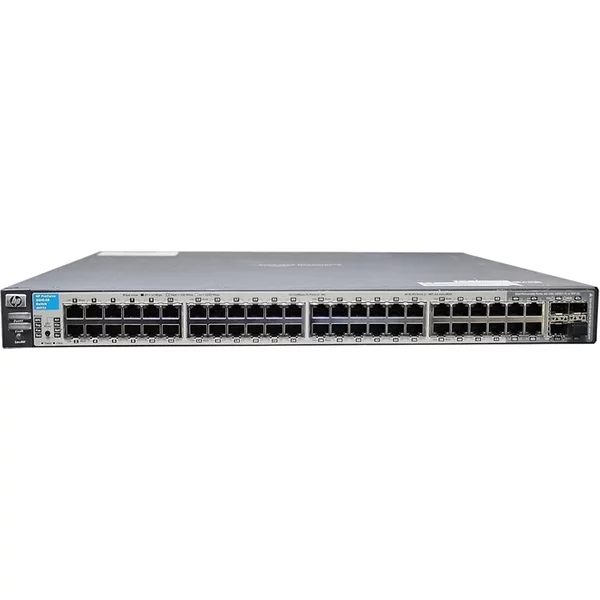 Hp J9472A | Procurve 3500 Series 3500-48 44 X RJ-45 Ports 10/100Base-Tx + 4 X Dual Personality RJ-45/SFP Ports Layer 3 Managed Rack-Mountable Fast Ethernet Network Switch-image