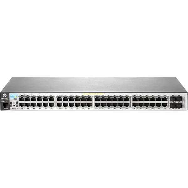 Hp J9772-61101 | Aruba 2530 Series 2530-48G-Poe+ 48 X RJ-45 Poe+ 10/100/1000Base-T And 4 X Sfp Ports Layer 2 Managed Gigabit Ethernet Network Switch-image