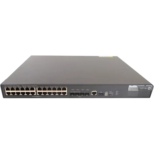 Hp JG255A | Flexfabric 5800 Series 5800-24G 24 X RJ-45 Ports 10/100/1000Base-T + 4 X Sfp+ Layer-3 Managed Gigabit Ethernet Network Switch-image