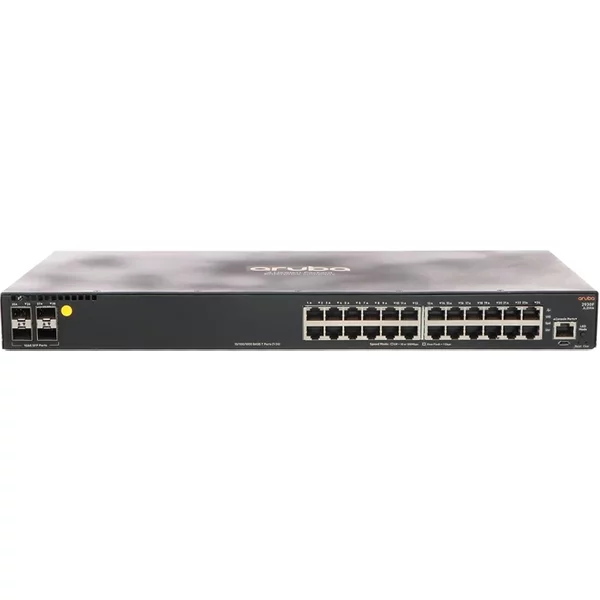Hp JL259-61101 | Aruba 2930F Series 2930F 24G 4SFP 24 X RJ-45 10/100/1000Base-T And 4 X Sfp Ports Layer 3 Managed Gigabit Ethernet Network Switch-image