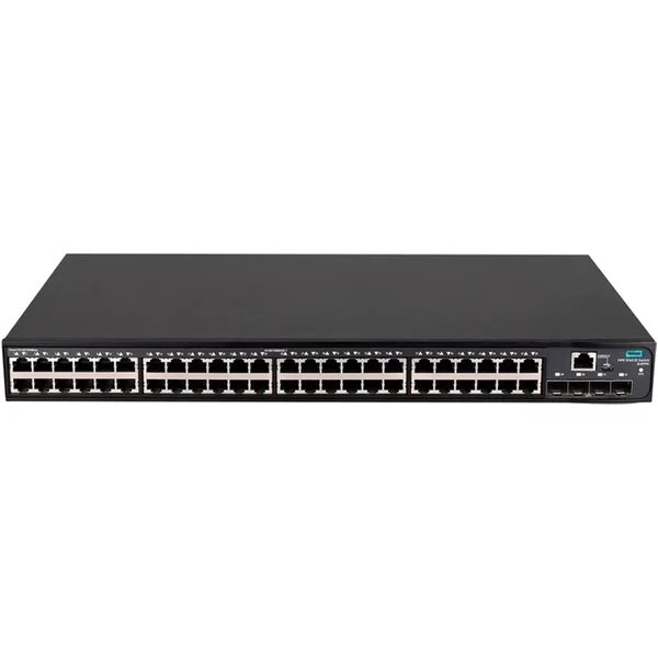 HP JL829A | FlexNetwork 5140 EI 48 x Ports 10/100/1000Base-T + 4 x Ports 10 GbE/1 GbE SFP+ Rack-Mountable 1U Layer 3 Managed Gigabit Ethernet Network Switch