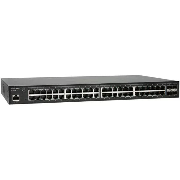 Dell 02-SSC-8382 | SWS14-48 48 X RJ-45 Ports Poe+ 10/100/1000Base-T + 4 X Sfp+ Ports Layer 2 1U Rack-Mountable Gigabit Ethernet Network Switch-image