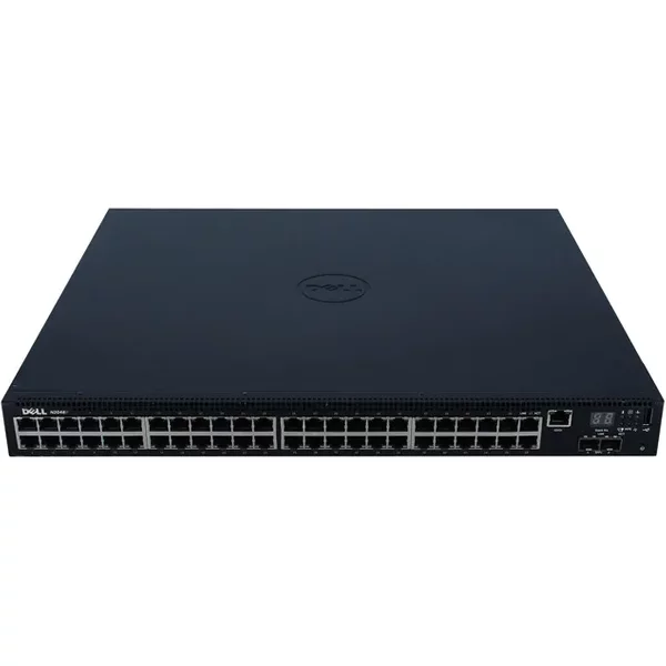 Dell 462-5884 | Emc Powerswitch N2000 Series N2048P 48 X 10/100/1000Base-T RJ-45 Poe+ And 2 X 10Gbe Sfp+ And 2 X Stacking Ports Layer 3 Managed Gigabit Ethernet Network Switch-image