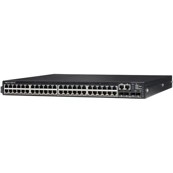 Dell N3248P-ON | Powerswitch N3200-ON Series N3248P-ON 48 X RJ-45 Ports Poe+ 10/100/1000Base-T + 4 X Sfp+ Ports + 2 X QSFP28 Ports Layer 3 Managed 1U Rack-Mountable Gigabit Ethernet Network Switch-image