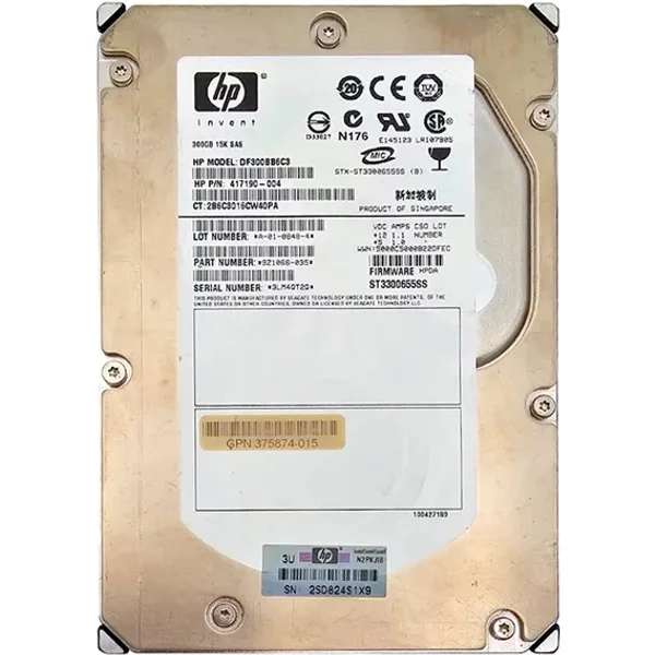 Seagate 9Z1066-035 | Cheetah 15K.5 Series 300GB 15000RPM SAS 3Gb/S 16MB Cache (Ce) 3.5-Inch Hard Drive-image