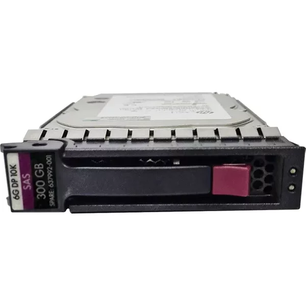 HP 637992-001 | 300GB 10000RPM SAS 12Gb/S SFF Hot-Pluggable Dual Port 2.5-Inch Hard Drive For Gen1 To Gen7 Proliant Servers-image