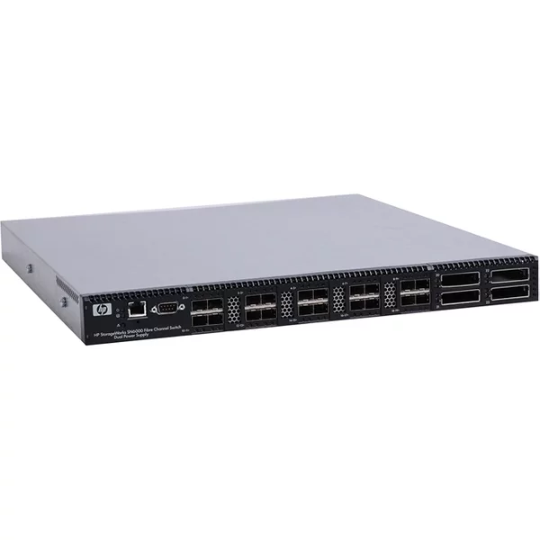 Hp AW576B#ABA | 24 X Ports Fc 1U Rack-Mountable Managed Stackable Fibre Channel Switch-image
