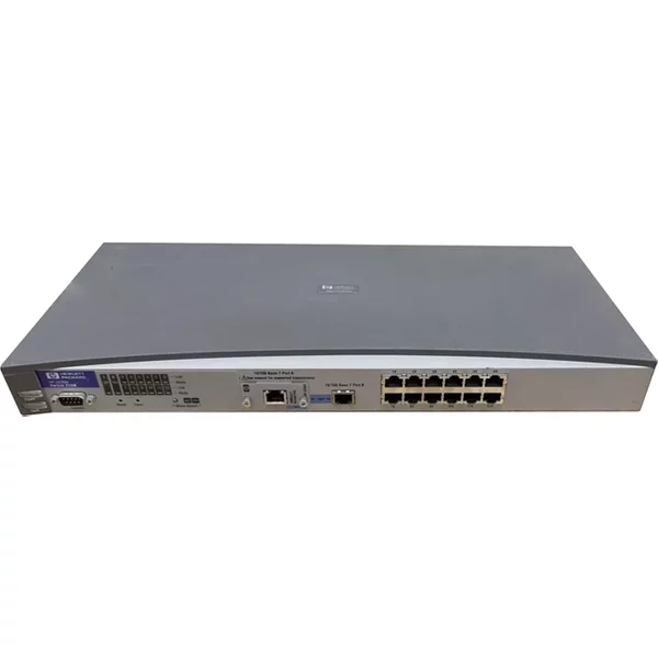 Hp J3298-69001 | Procurve 212M 12 X RJ-45 Ports 10/100Base-Tx + 1 X Sfp Port Layer 2 Managed 1U Rack-Mountable Fast Ethernet Network Switch-image