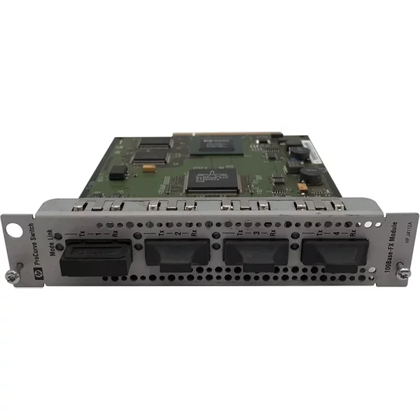 Hp J4112-60001 | Procurve Switch 4-Ports Sc Fast Ethernet 10/100Base-Fx Switch Expansion Module-image
