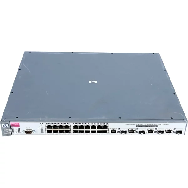 Hp J4905A#ABA | Procurve 3400CL Series 3400CL-24G 20 X RJ-45 Ports 10/100/1000Base-T + 4 X Dual Personality RJ-45/SFP (Mini-Gbic) Ports Layer 3 Managed Rack-Mountable Gigabit Ethernet Network Switch-image