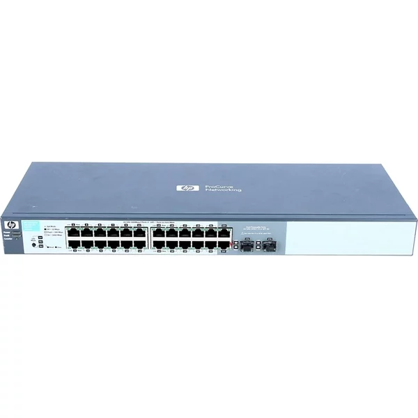 Hp J9450A#ABA | Officeconnect 1810 Series V1810-24G 22 X 10/100/1000Base-T RJ-45 And 2 X Combo Sfp (Mini-Gbic) Ports Layer 2 Managed Gigabit Ethernet Network Switch-image