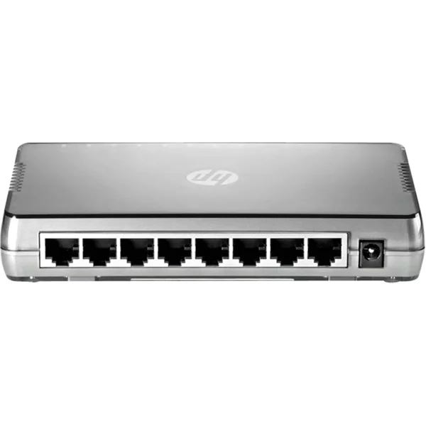 HP JD871A | OfficeConnect 1405 Series 1405-8G 8 x RJ-45 Ports 10/100/1000Base-T Layer 2 Unmanaged Rack-mountable Gigabit Ethernet Network Switch