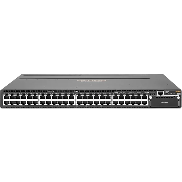 Hp JL072-61001 | Aruba 3810 Series 3810M 48G 1‑Slot 48 X 10/100/1000Base-T RJ-45 And 1 X Expansion Module Slot Layer 3 Managed Gigabit Ethernet Network Switch-image