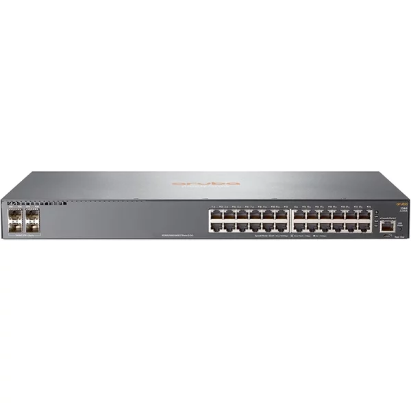Hp JL354A | Aruba 2540 Series 2540 24G 4SFP+ 24 X RJ-45 10/100/1000Base-T And 4 X Sfp+ Ports Layer 2 Managed Gigabit Ethernet Network Switch-image