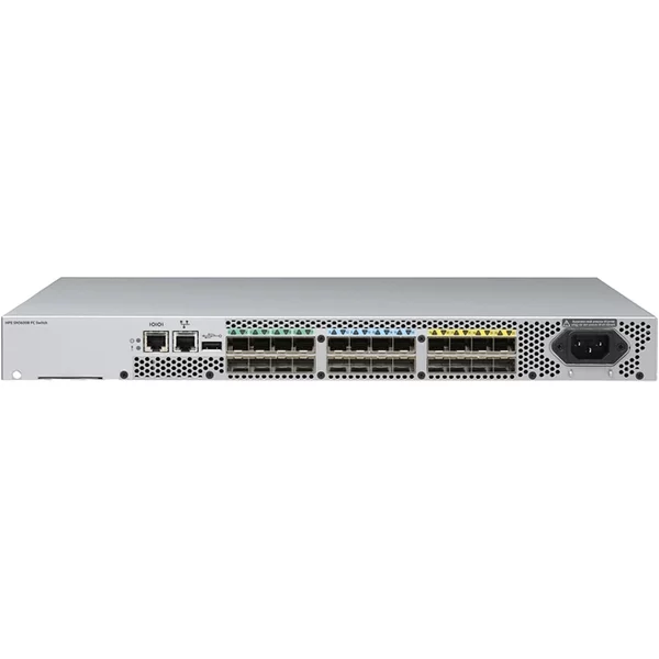 Hp Q1H71A | Storefabric SN3600B 24/24 32Gb/S 24 X 32GB Fibre Channel Sfp+ Ports Managed 1U Rack-Mountable Fibre Channel Switch-image
