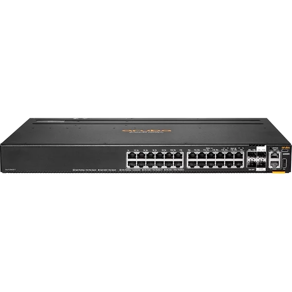 Hp R8Q68A | Aruba Cx 6200M Series 24-Ports 10/100/1000Base-T RJ-45 Poe Class 4 4-Ports 10Gbase-X Sfp+ Gigabit Ethernet Switch-image
