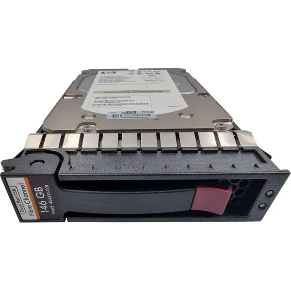 HP 454410-001 | 146GB 15000RPM Fibre Channel 4Gb/S Hot-Pluggable 40-Pin 3.5-Inch Hard Drive For EVA 4400/6400/8400 Storageworks/M6412 Enclosures-image