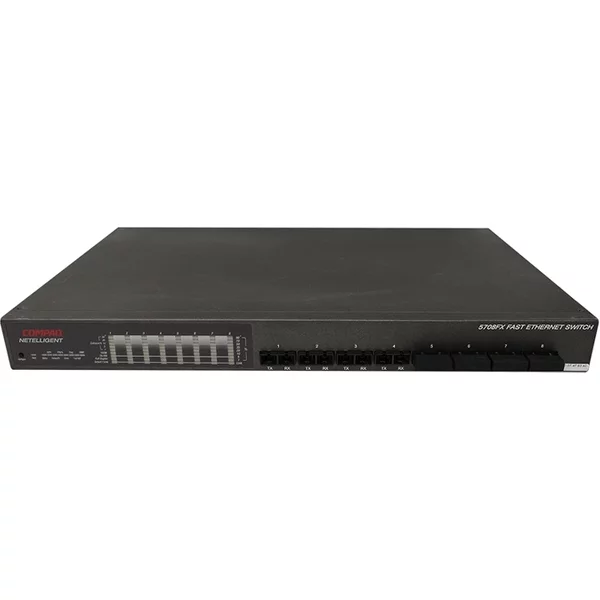 Compaq 167008-001 | 5708FX 8 X Ports 10/100Base-Fx Fast Ethernet Network Switch-image