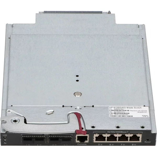 Hp 658250-B21 | 6125G/XG 4 X RJ-45 Ports 10/100/1000Base-T + 4 X Sfp+ Ports Console Management Blade Switch-image