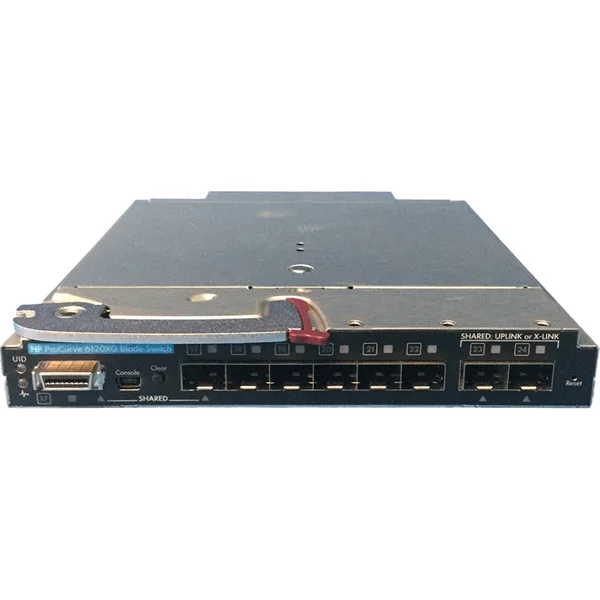 Hp 708069-001 | Procurve 6120XG 8 X Sfp+ Ports 10Gbase-X + 1 X 10Gbase-Cx4 Managed Gigabit Ethernet Blade Switch For Blc3000 Enclosure-image