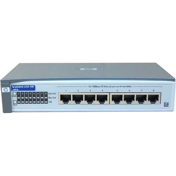 Hp J4097B#ABA | Procurve 408 8 X RJ-45 Ports 10/100Base-Tx Layer 2 Unmanaged Rack-Mountable Fast Ethernet Network Switch-image