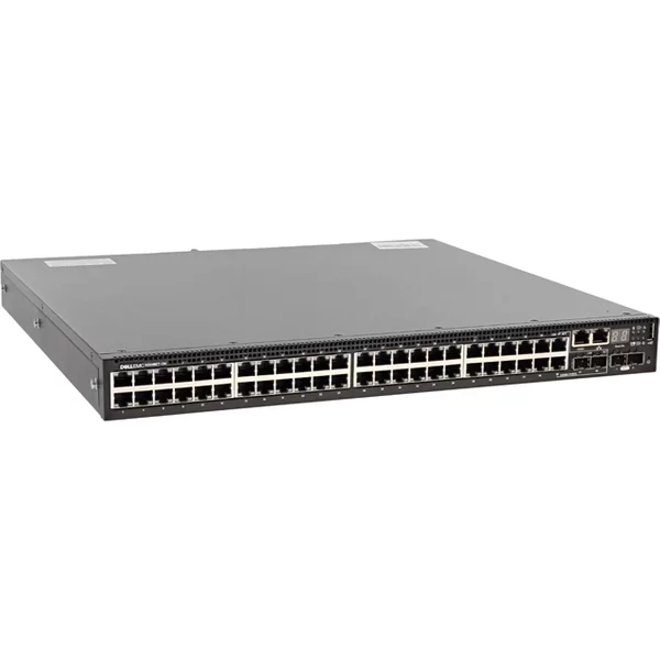 Dell 5T9WN | Powerswitch N3000 Series N3048 48 X RJ-45 Ports 10/100/1000Base-T + 2 X Sfp+ Ports + 2 X Combo Sfp Ports 1000Base-T Layer 3 Managed 1U Rack-Mountable Gigabit Ethernet Network Switch-image