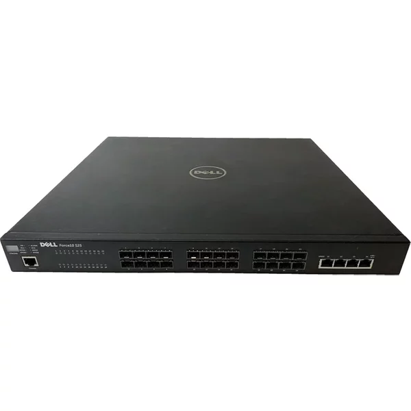 Dell 759-00057-04 | Force10 S-Series S25 24 X Ports 10/100/1000Base-T Layer 3 Managed 1U Rack-Mountable Gigabit Ethernet Network Switch-image