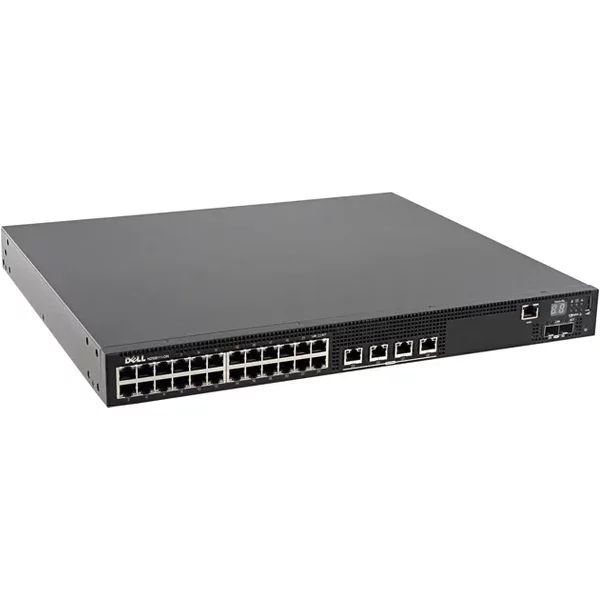 Dell N2128PX-ON | 24 X RJ-45 Ports Poe+ 10/100/1000Base-T + 4 X RJ-45 2.5Gbase-T Ports Poe+ + 2 X Sfp+ Ports Layer 3 Managed Rack-Mountable Gigabit Ethernet Network Switch-image
