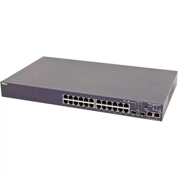Dell X5388 | Powerconnect 3424 24 X Ports 10/100Base-T Managed Rack-Mountable Fast Ethernet Network Switch-image