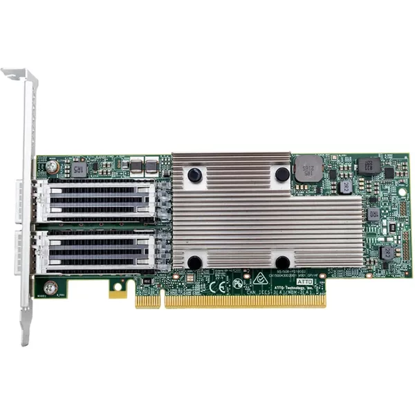 Atto FFRM-N412-DA0 | Fastframe N412 Dual-Channel 100 Gb/S Pcie 4.0 X16 Network Card-image