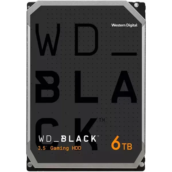 Western Digital WD6004FZBX-SPC9FA0 | Black 6TB 3.5-Inch 6Gb/S Sata 7200RPM 256MB Cache Gaming Hard Drive-image