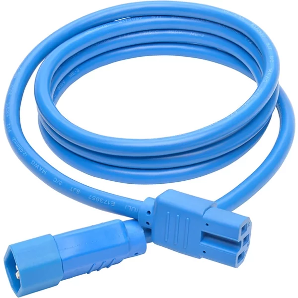 Tripp Lite P018-006-ABL | 6 Ft C14 To C15 Heavy-Duty, 15A 250V 14 Awg Power Cord-image