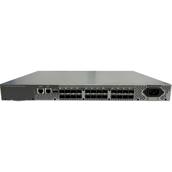 Hp AM868A#ABA | Storageworks 8/24 Base 16 X Ports 8Gbe Sfp Active 1U Rack-Mountable Layer 2 Managed San Switch-image