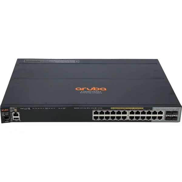 Hp J9727A#ABA | Aruba 2920 Series 2920-24G-Poe+ 20 X RJ-45 Poe+ 10/100/1000Base-T And 4 X Dual Personality Sfp Ports + 2 X Expansion Module Layer 3 Managed Stackable Gigabit Ethernet Network Switch-image