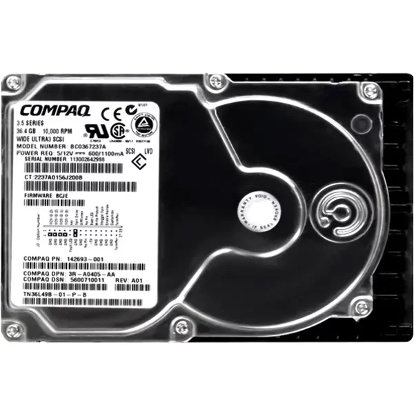 HP 3R-A0405-AA | 36.4GB 10000RPM Ultra160 Scsi LVD 68-Pin 3.5-Inch Hard Drive-image