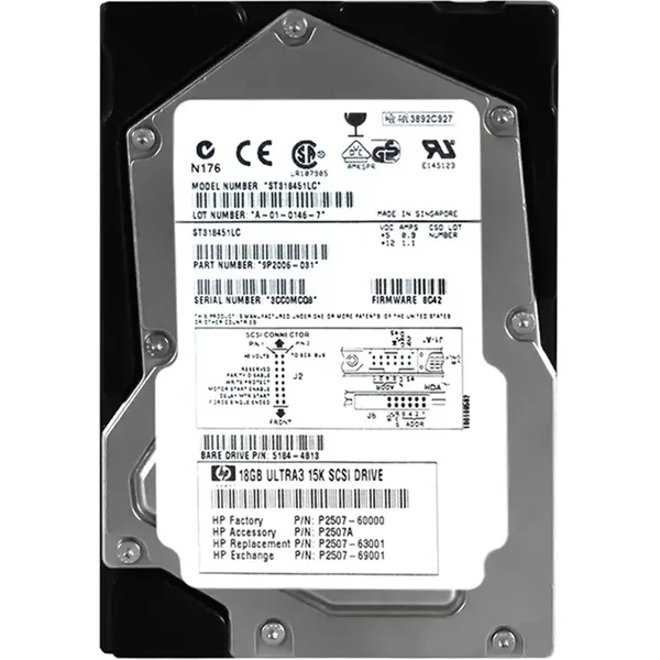 Seagate 9P2006-031 | Cheetah X15 Series 18.4GB 15000RPM Ultra160 Scsi 4MB Cache (Ce) 80-Pin 3.5-Inch Hard Drive-image