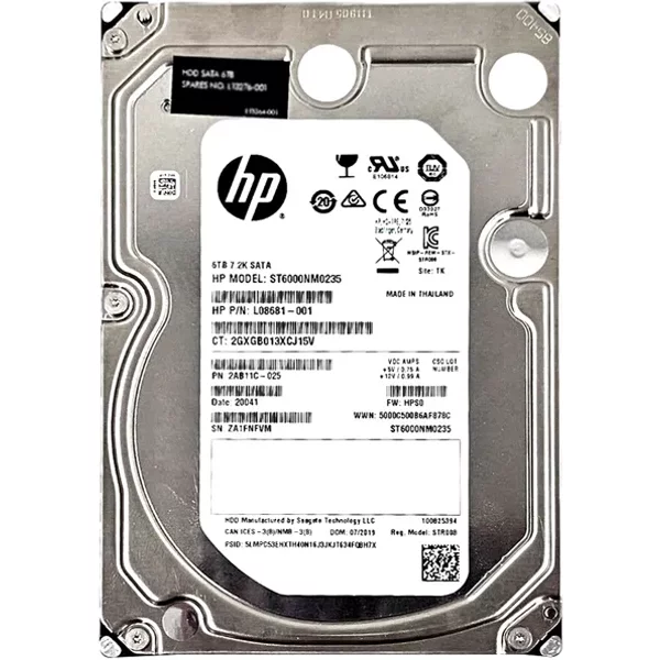 Seagate ST6000NM0235 | 6TB 7200RPM Sata 6Gb/S 3.5-Inch 256MB Cache (512N) Enterprise Capacity Hard Drive-image