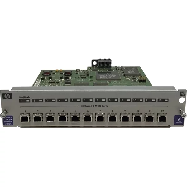 Hp J4892-61001 | 12 X Ports MT-RJ 100Base-Fx Fast Ethernet Expansion Module For Procurve Gl Switch-image