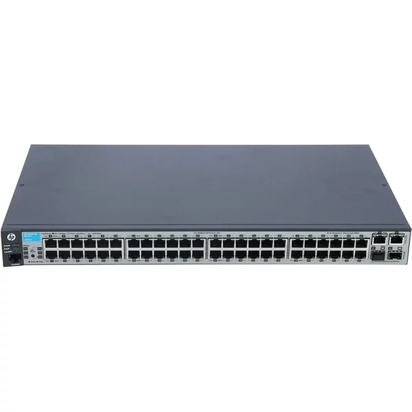 Hp J9626A#ABA | Aruba 2620 Series 2620-48 48 X 10/100Base-Tx RJ-45 And 2 X 10/100/1000Base-T RJ-45 And 2 X Sfp (Mini-Gbic) Ports Layer 3 Managed Fast Ethernet Network Switch-image