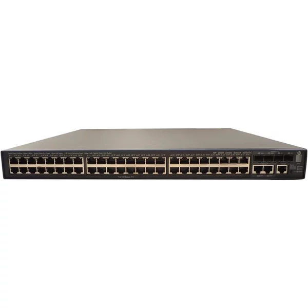 Hp JG307C | Flexnetwork 3600 Si Series 3600–48 Poe+ V2 48 X 10/100Basetx RJ-45 Poe+ And 4 X 1Gbe Sfp And 2 X Shared RJ-45 Ports Layer 3 Managed Stackable Fast Ethernet Network Switch-image