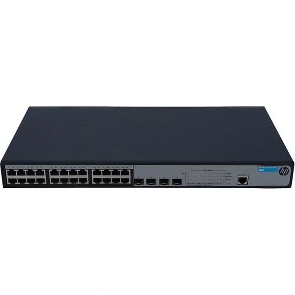 Hp JG925-61101 | Officeconnect 1920 Series 1920-24G-Poe+ (180W) 24 X RJ-45 Poe+ 10/100/1000Base-T And 4 X Sfp (Mini-Gbic) Ports Layer 3 Managed Gigabit Ethernet Network Switch-image