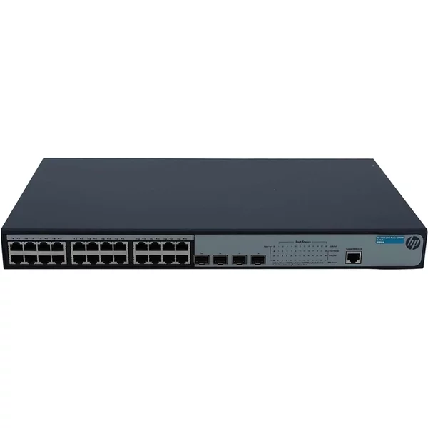 Hp JG926A#ABA | Officeconnect 1920 Series 1920-24G-Poe+ (370W) 24 X RJ-45 Poe+ 10/100/1000Base-T And 4 X Sfp (Mini-Gbic) Ports Layer 3 Managed Gigabit Ethernet Network Switch-image