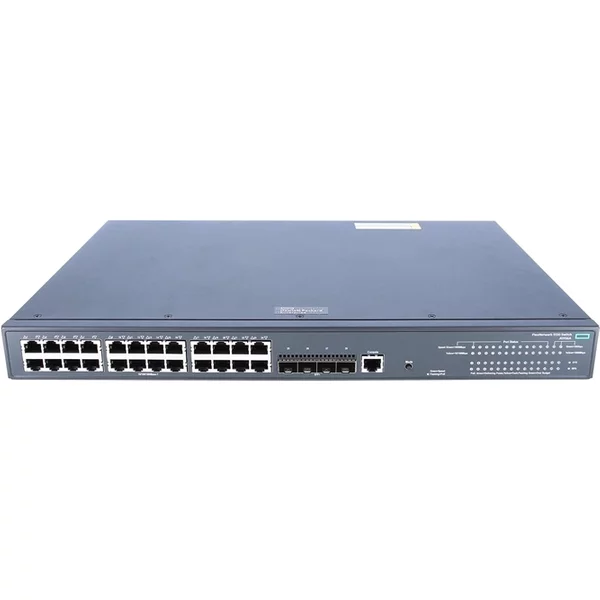 Hp JG936A | Flexnetwork 5130 Ei Series 5130 24G Poe+ 4SFP+ (370W) Ei 24 X 10/100/1000Base-T RJ-45 Poe+ And 4 X 10Gbe Sfp+ Ports Layer 3 Managed Gigabit Ethernet Network Switch-image