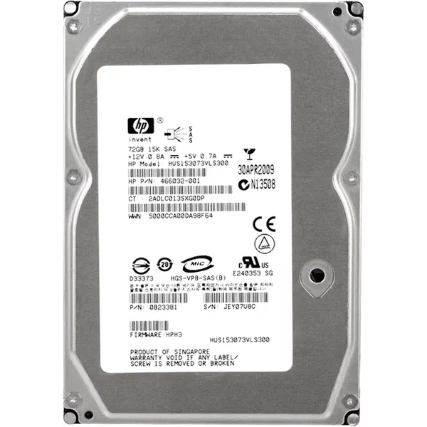 Hitachi 0B23381 | Ultrastar 15K300 Series 73GB 15000RPM SAS 3Gb/S 16MB Cache 512E 3.5-Inch Enterprise Hard Drive-image