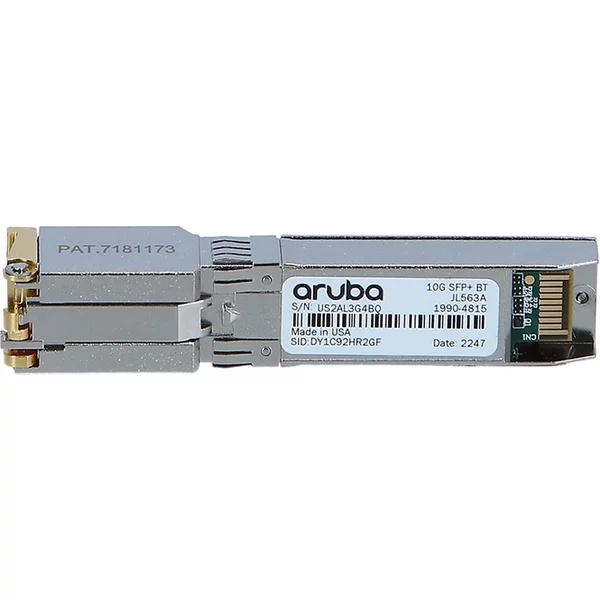 Hp JL563-61101 | Aruba 10Gb/S 10Gbase-T Copper 30M RJ-45 Connector Sfp+ Transceiver Module-image